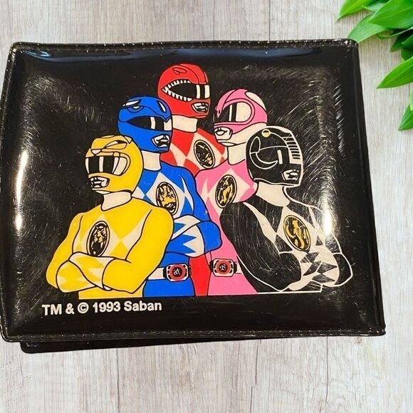 Vintage Mighty Morphin Power Ranger Vinyl Bigold Wallet 1993 Saban - Picture 2 of 10